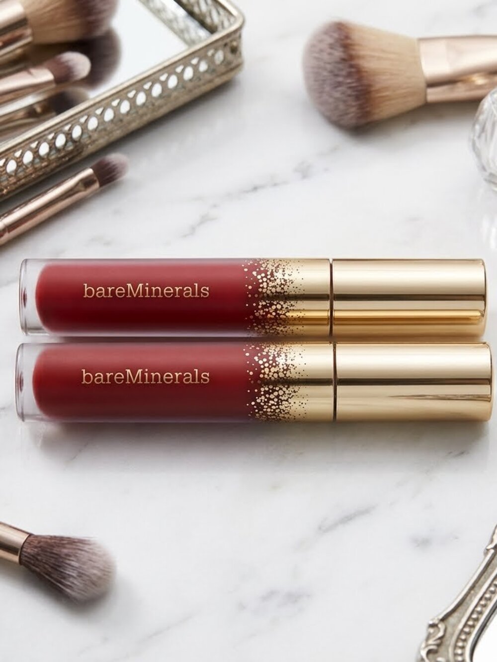 2 BareMinerals Escentuals Statement Matte Liquid Lipcolor NAUGHTY full size